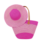 CARTERA DE PLAYA + SOMBRERO