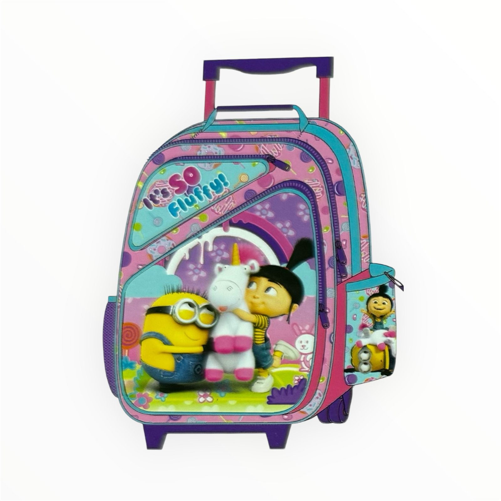 img_1404.jpeg Mochila C/rueda - It's So Fluffy Minions (g) - Imagen 1