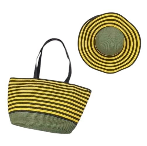 img_8003.jpeg CARTERA DE PLAYA + SOMBRERO - Imagen 1