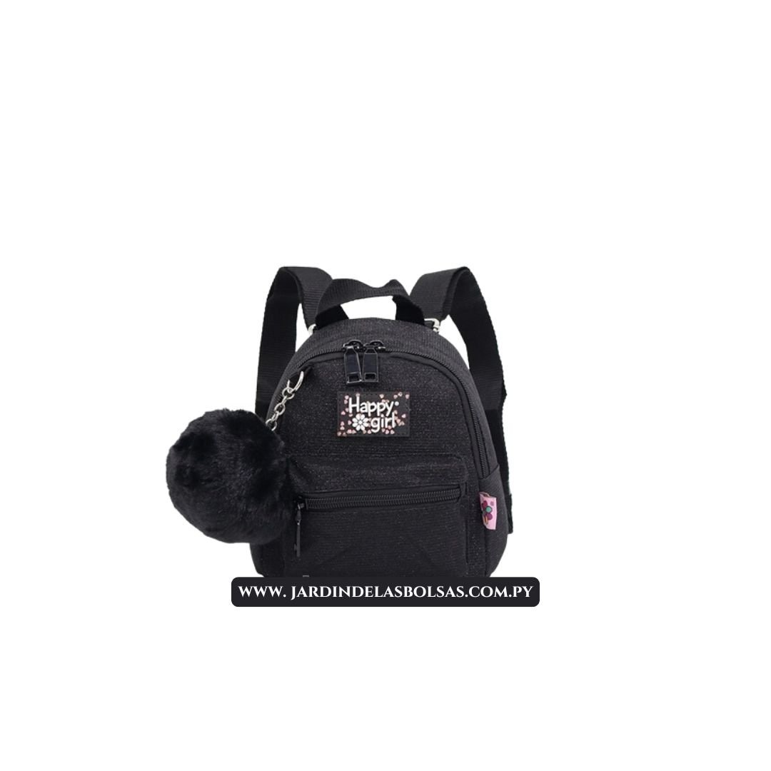 LANZAMIENTO OCTUBRE - 8734219 (4) MINI MOCHILA HAPPY GIRL - Imagen 1