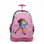 MOCHILA C/RUEDA BARBIE (TAM G)