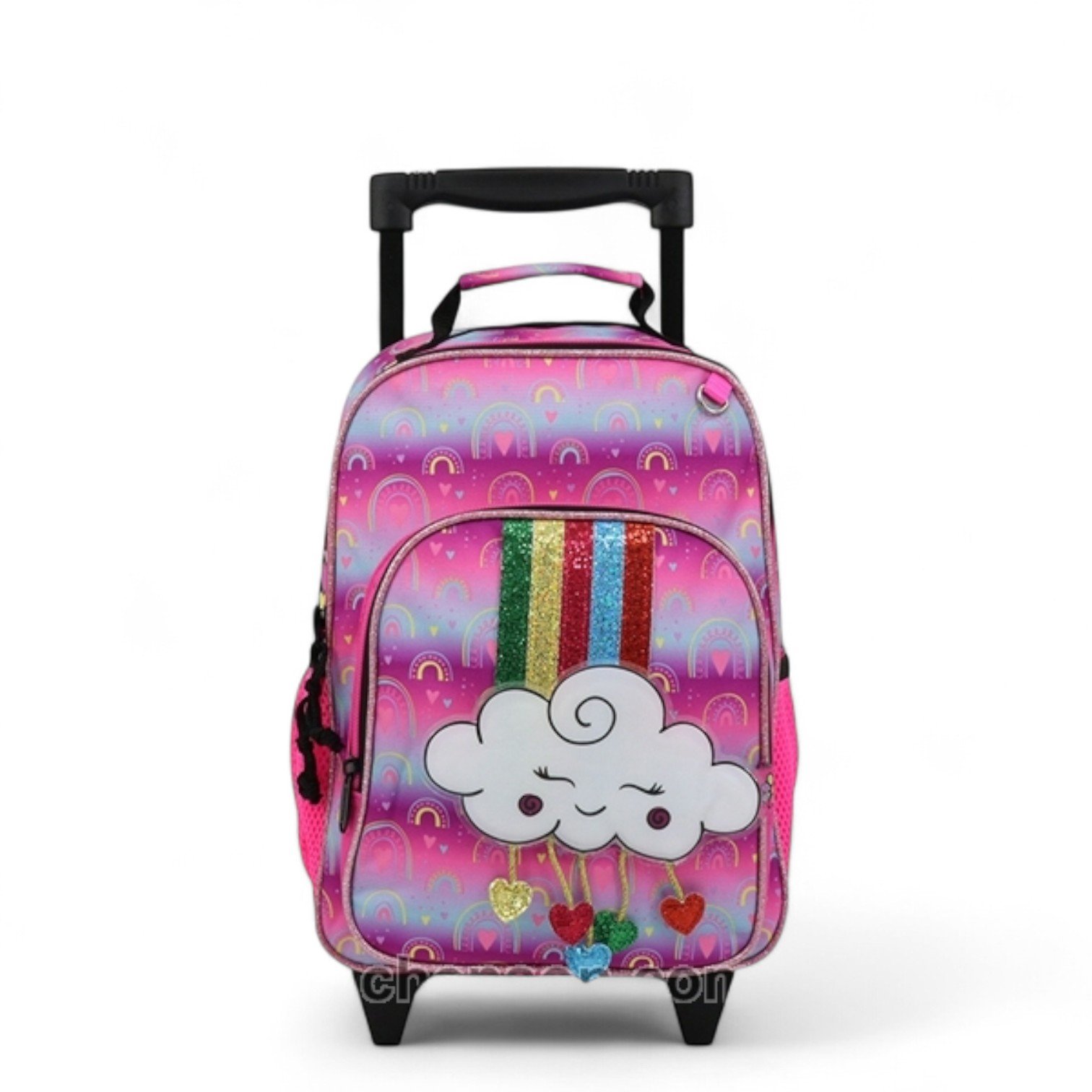 5554109-P MOCHILA C/RUEDA HAPPY GIRL (TAM P) - Imagen 1