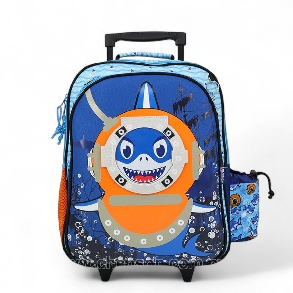 5555374-9 MOCHILA C/RUEDA SHARK (TAM G) - Imagen 1