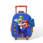 MOCHILA C/RUEDA MARIO BROS (TAM P)