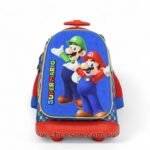 MOCHILA C/RUEDA MARIO BROS (TAM G)