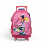 MOCHILA C/RUEDA MARIO BROS PRINCESS (TAM G)