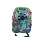 MOCHILA DE ESPALDA STITCH AZUL (M)