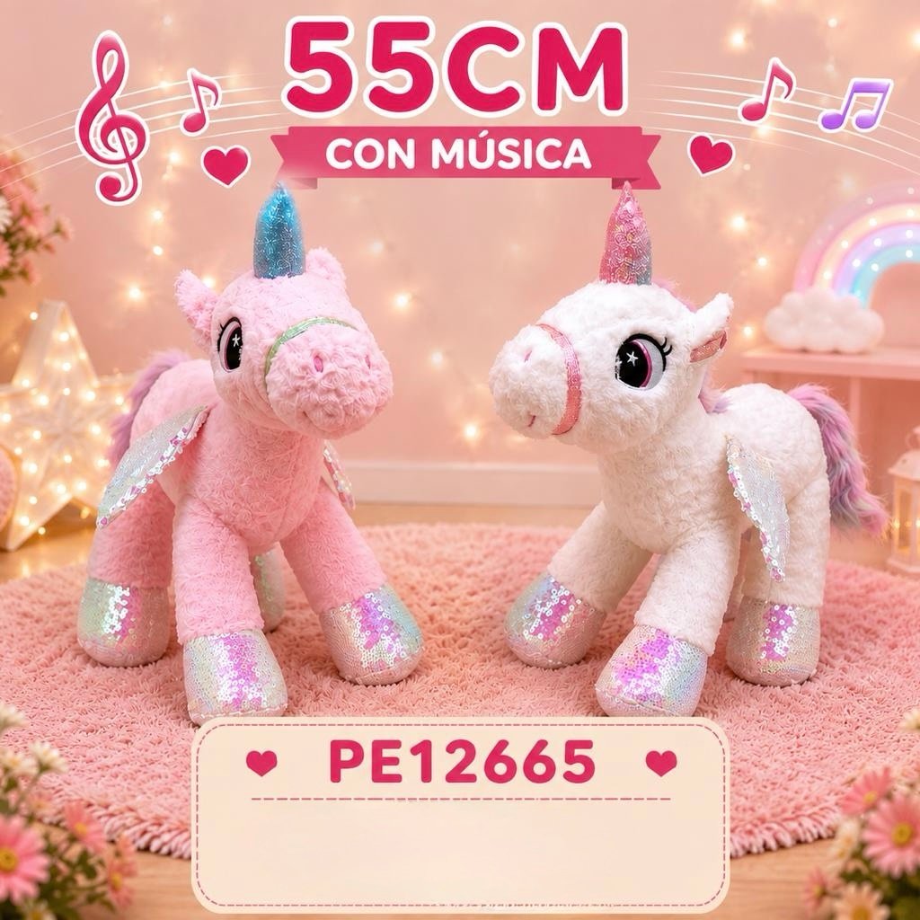 img_9117-2 PELUCHE UNICORNIO (55cm) - Imagen 1