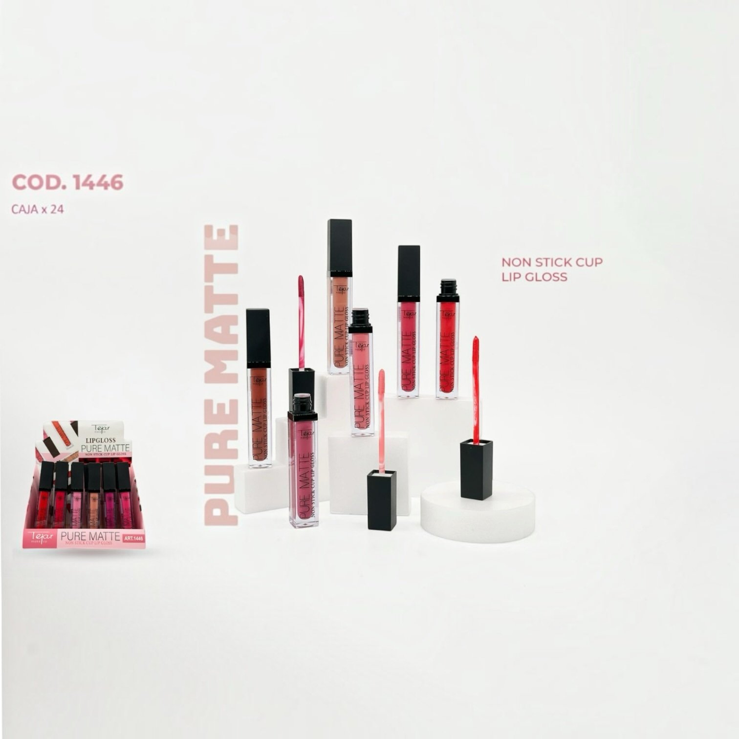 1bd3e418-6cab-49b0-a23f-71be3d978f1b-photoroom BRILLA LABIAL MATTE ANTIADHERENTE - Imagen 1