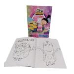 CUADERNO P/PINTAR MINIONS