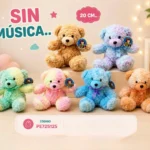 PELUCHE OSO COLORES
