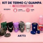 Termo 1,9l + Guampa 160ml + Bombilla