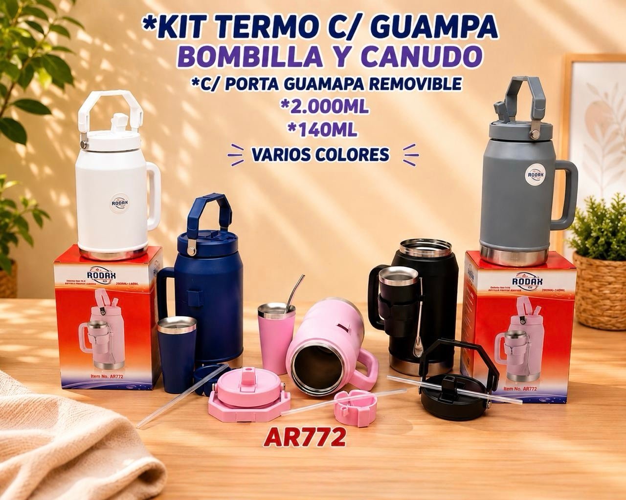 img_9159 Set Termo 2l+guampa 140ml - Imagen 1