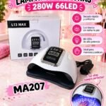 LAMPARA P/UÑAS 280W 66LEDS